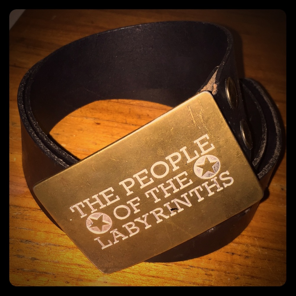 POTL The People of the Labyrinths leather belt